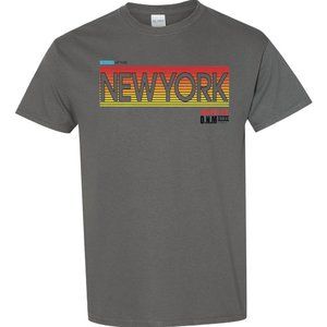 SV - Graphic Tees - New York - Men's Short Sleeve T-shirt -  Charcoal